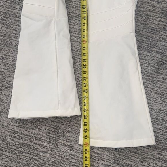 NWT Perfect Moment Aurora High Waist Flare Pants Snow White XL - Picture 12 of 15